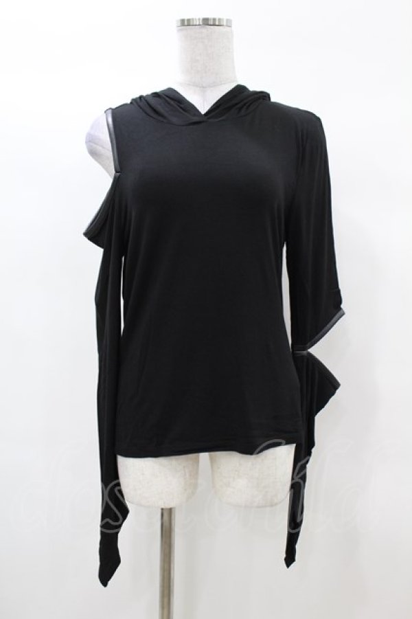 画像1: KILL STAR / Morwen Hooded Top M 黒 H-25-03-08-039-SL-TO-KB-ZH (1)