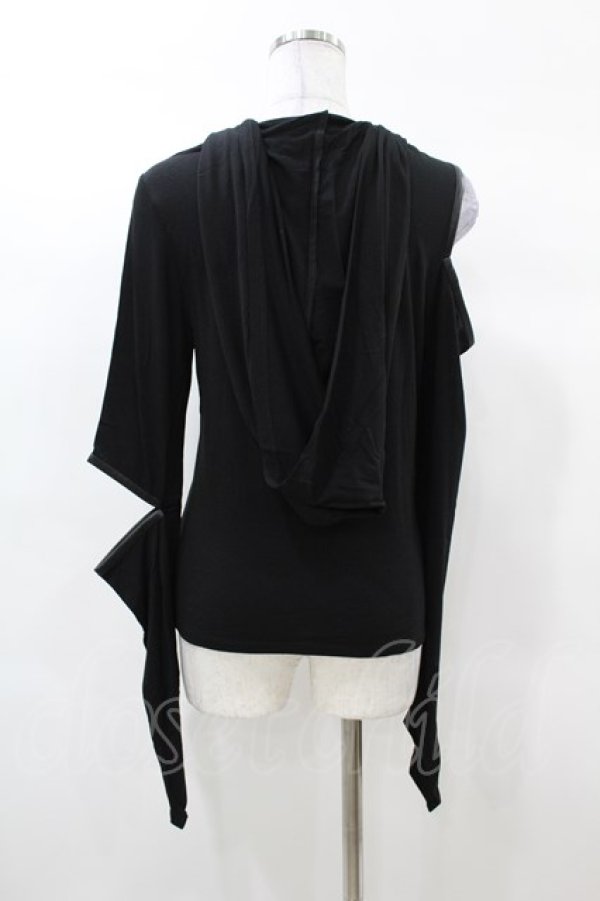 画像2: KILL STAR / Morwen Hooded Top M 黒 H-25-03-08-039-SL-TO-KB-ZH (2)