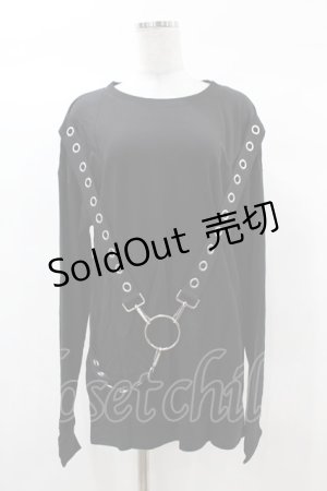 画像: KILL STAR / Ruckus Long Sleeve Top XS 黒 H-25-03-08-040-SL-TO-KB-OS