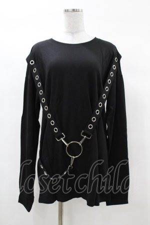 画像: KILL STAR / Ruckus Long Sleeve Top XS 黒 H-25-03-08-041-SL-TO-KB-ZH