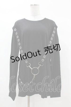 画像: KILL STAR / Ruckus Long Sleeve Top XS 黒 H-25-03-08-041-SL-TO-KB-ZY