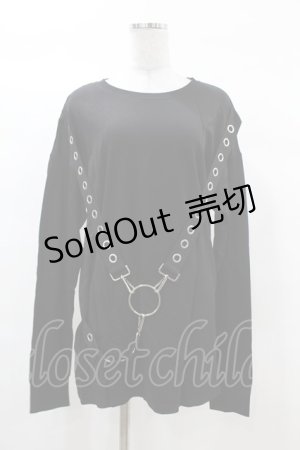 画像: KILL STAR / Ruckus Long Sleeve Top XS 黒 H-25-03-08-042-SL-TO-KB-ZI