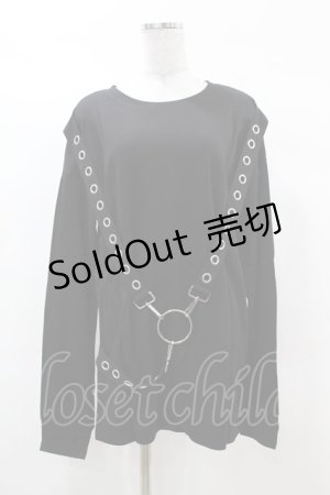 画像: KILL STAR / Ruckus Long Sleeve Top XS 黒 H-25-03-08-043-SL-TO-KB-ZY
