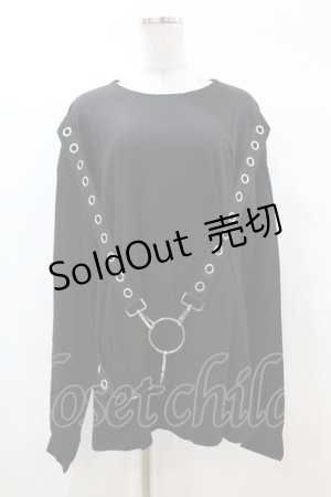 画像: KILL STAR / Ruckus Long Sleeve Top XS 黒 H-25-03-08-044-SL-TO-KB-ZH