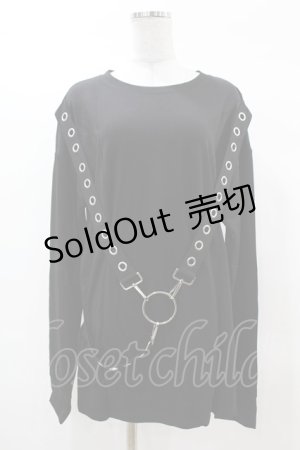 画像: KILL STAR / Ruckus Long Sleeve Top XS 黒 H-25-03-08-046-SL-TO-KB-ZH