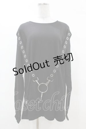 画像: KILL STAR / Ruckus Long Sleeve Top XS 黒 H-25-03-08-047-SL-TO-KB-ZI