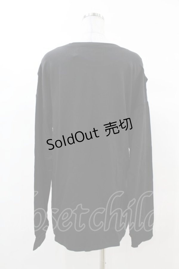 画像2: KILL STAR / Ruckus Long Sleeve Top S 黒 H-25-03-08-049-SL-TO-KB-ZS (2)