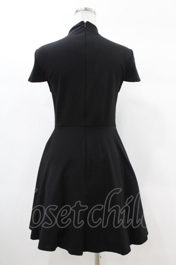 画像2: KILL STAR / Tied Up Skater Dress S ブラック H-25-03-09-008-SL-OP-KB-OS (2)