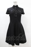 画像1: KILL STAR / Tied Up Skater Dress S ブラック H-25-03-09-009-SL-OP-KB-ZH (1)