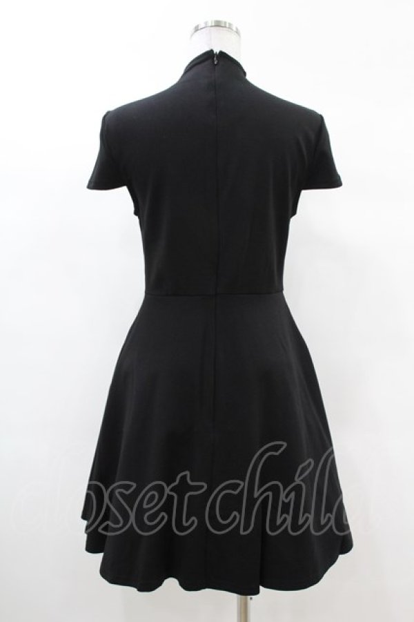 画像2: KILL STAR / Tied Up Skater Dress S ブラック H-25-03-09-009-SL-OP-KB-ZH (2)