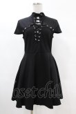 画像1: KILL STAR / Tied Up Skater Dress S ブラック H-25-03-09-002-SL-OP-KB-ZS (1)