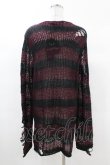 画像2: KILL STAR / Cassius Knit Sweater XS 黒×ダークパープル H-25-03-09-034-SL-TO-KB-ZH (2)