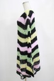 画像2: KILL STAR / Liqorice Knit Sweater M 黒×ピンク×ミント×イエロー H-25-03-10-035-SL-TO-KB-ZH (2)