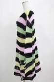 画像2: KILL STAR / Liqorice Knit Sweater M 黒×ピンク×ミント×イエロー H-25-03-10-038-SL-TO-KB-ZH (2)