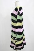 画像2: KILL STAR / Liqorice Knit Sweater M 黒×ピンク×ミント×イエロー H-25-03-10-040-SL-TO-KB-ZH (2)