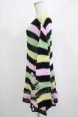 画像2: KILL STAR / Liqorice Knit Sweater L 黒×ピンク×ミント×イエロー H-25-03-10-051-SL-TO-KB-ZH (2)
