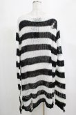 画像3: KILL STAR / Pugsley Knit Sweater XXL 黒×白 H-25-03-10-056-SL-TO-KB-ZI (3)