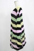 画像2: KILL STAR / Liqorice Knit Sweater L 黒×ピンク×ミント×イエロー H-25-03-10-057-SL-TO-KB-ZH (2)