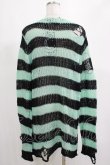 画像3: KILL STAR / After Eight Knit Sweater XS 黒×ミントグリーン H-25-03-10-061-SL-TO-KB-ZH (3)