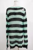 画像3: KILL STAR / After Eight Knit Sweater XS 黒×ミントグリーン H-25-03-10-063-SL-TO-KB-ZI (3)