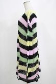 画像2: KILL STAR / Liqorice Knit Sweater L 黒×ピンク×ミント×イエロー H-25-03-10-064-SL-TO-KB-ZH (2)