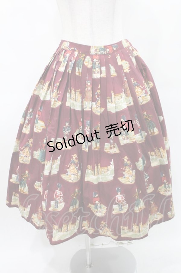 画像1: Jane Marple / Old Englandロングスカート M ボルドー H-25-03-10-1009-JM-SK-KB-ZH (1)