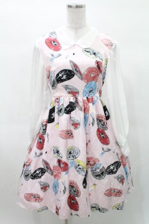 画像: MILK / CDドレス  ベビーピンクカラフル H-25-03-10-1002-ML-OP-KB-ZH