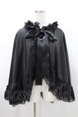 画像1: HANGRY&ANGRY / CAT EAR FRILL CAPE  ブラック H-25-03-10-1017-HN-JA-KB-ZH (1)