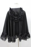 画像2: HANGRY&ANGRY / CAT EAR FRILL CAPE  ブラック H-25-03-10-1017-HN-JA-KB-ZH (2)