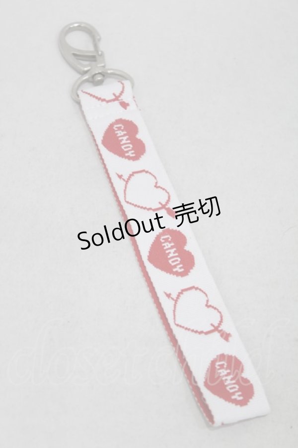 画像1: Candy Stripper / ストラップ  白×赤 H-25-03-10-1030-PU-ZA-KB-ZH (1)