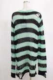 画像3: KILL STAR / After Eight Knit Sweater S 黒×ミントグリーン H-25-03-10-069-SL-TO-KB-ZI (3)