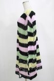 画像2: KILL STAR / Liqorice Knit Sweater L 黒×ピンク×ミント×イエロー H-25-03-10-070-SL-TO-KB-ZY (2)