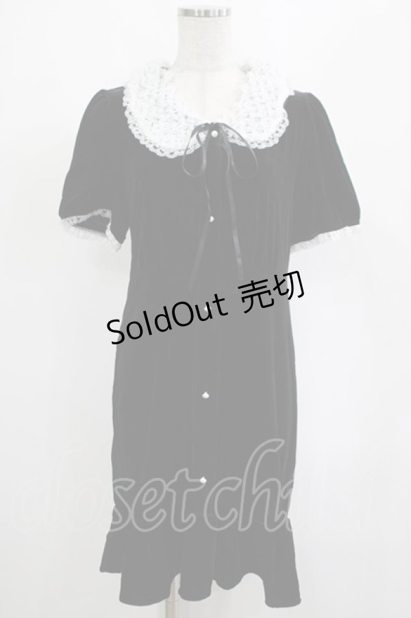画像1: KILL STAR / Trick N Treat Dress S 黒×白 H-25-03-10-013-SL-OP-KB-ZY (1)