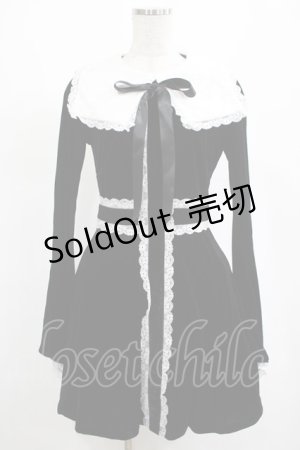 画像: KILL STAR / Infinity Coven Long Sleeve Dress XS 黒×白 H-25-03-10-002-SL-OP-KB-ZH