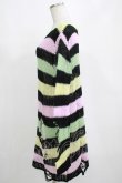 画像2: KILL STAR / Liqorice Knit Sweater S 黒×ピンク×ミント×イエロー H-25-03-10-014-SL-TO-KB-ZT206 (2)