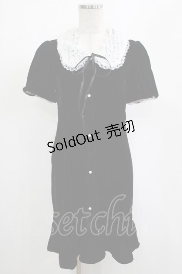 画像1: KILL STAR / Trick N Treat Dress XS 黒×白 H-25-03-10-016-SL-OP-KB-ZI (1)