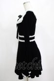 画像2: KILL STAR / Infinity Coven Long Sleeve Dress XS 黒×白 H-25-03-10-002-SL-OP-KB-ZH (2)