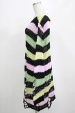 画像2: KILL STAR / Liqorice Knit Sweater M 黒×ピンク×ミント×イエロー H-25-03-10-026-SL-TO-KB-ZH (2)