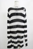 画像3: KILL STAR / Pugsley Knit Sweater M 黒×白 H-25-03-10-027-SL-TO-KB-ZY (3)
