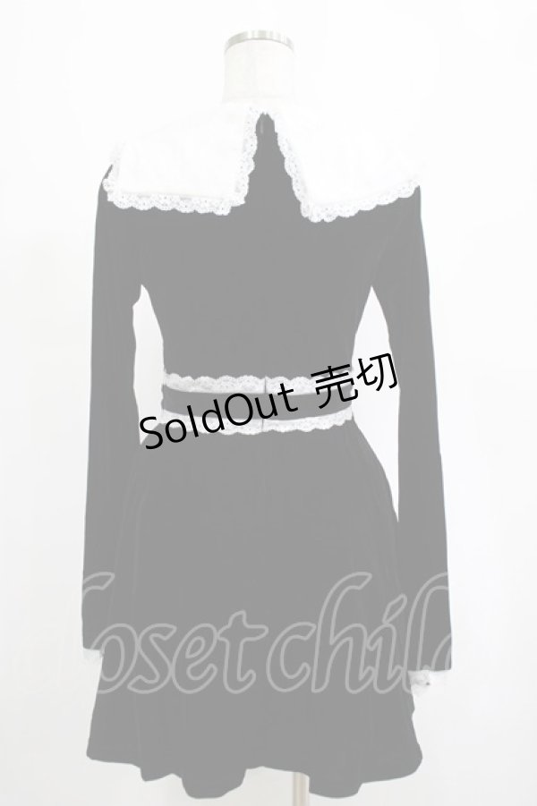 画像3: KILL STAR / Infinity Coven Long Sleeve Dress XS 黒×白 H-25-03-10-003-SL-OP-KB-ZT330 (3)