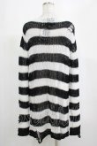 画像3: KILL STAR / Pugsley Knit Sweater M 黒×白 H-25-03-10-030-SL-TO-KB-ZI (3)