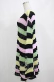 画像2: KILL STAR / Liqorice Knit Sweater M 黒×ピンク×ミント×イエロー H-25-03-10-031-SL-TO-KB-ZH (2)