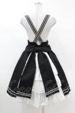 画像2: metamorphose / 肩ひも付セーラーバッスルスカート Free ブラック H-25-03-11-1037-ME-SK-NS-ZH (2)