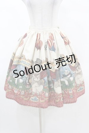 画像: ALICE and the PIRATES / Marionette Chris柄スカート Free 生成り H-25-03-11-1038-PA-SK-NS-ZH
