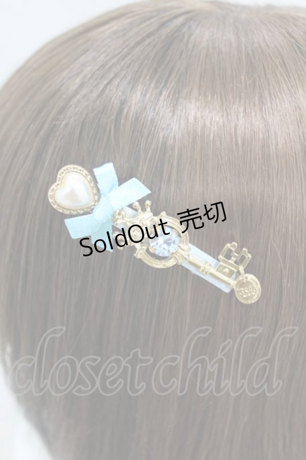 画像2: metamorphose / 鍵モチーフクリップ  サックス H-25-03-11-1001-ME-AC-NS-ZH (2)