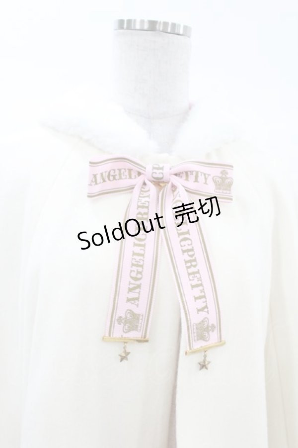 画像4: Angelic Pretty / Dream Bearケープ Free アイボリー H-25-03-11-1019-AP-JA-NS-ZH (4)
