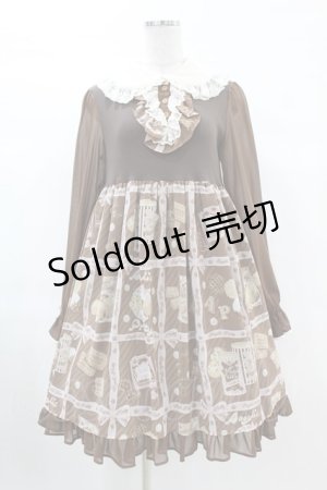 画像: Angelic Pretty / Cream Cookie Collectionカットワンピース Free ブラウン H-25-03-11-1023-AP-OP-NS-ZH
