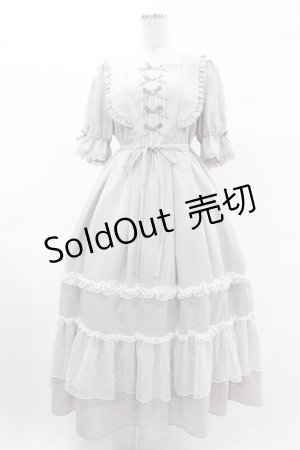 画像: axes femme kawaii / プチリボンワンピース M グレー H-25-03-11-1025-AX-OP-NS-ZH