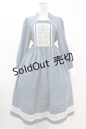画像: axes femme kawaii / プランタンワンピース M ブルー H-25-03-11-1026-AX-OP-NS-ZH