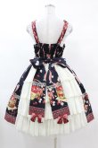 画像2: metamorphose / ことりとBerryバッスルジャンパースカート Free ネイビー H-25-03-11-1028-ME-OP-NS-ZH (2)